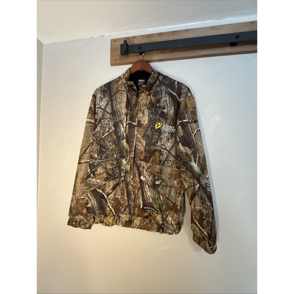 Scent Blocker Realtree Camo Jacket Men Large Cold Fusion System Layer‎ 3 Hunting